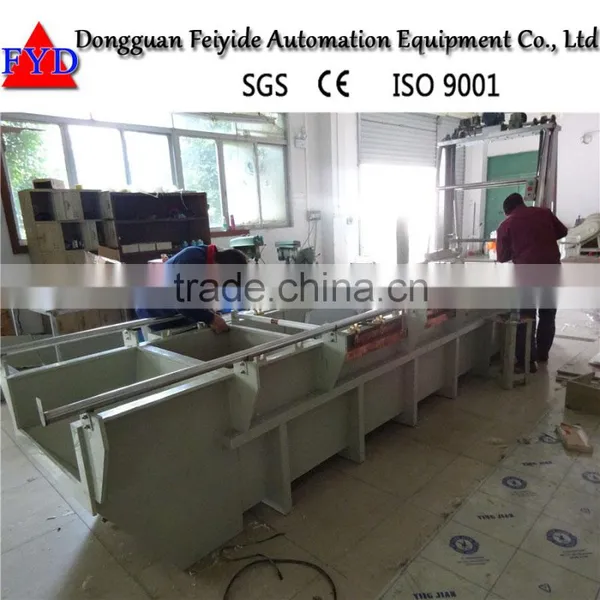 Feiyide Semi Automatic Barrel Plating Production Line for Zinc Nickle and Copper Plating photo-3