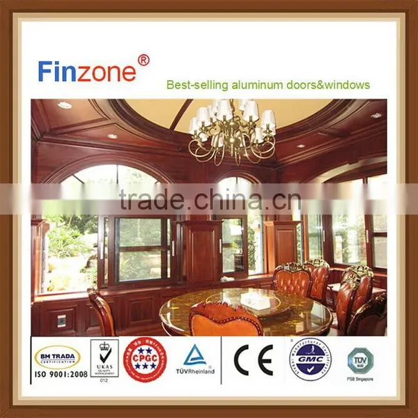 Design Promotional Aluminum Wooden Blind Windows