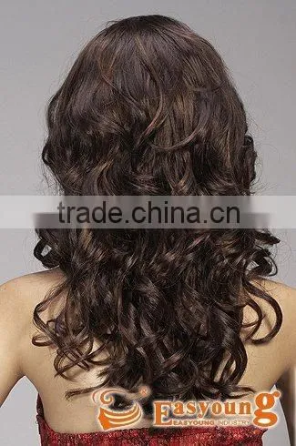 Half Hand-tied and Half Machine-made Front Lace Wigs for Black Women photo-4