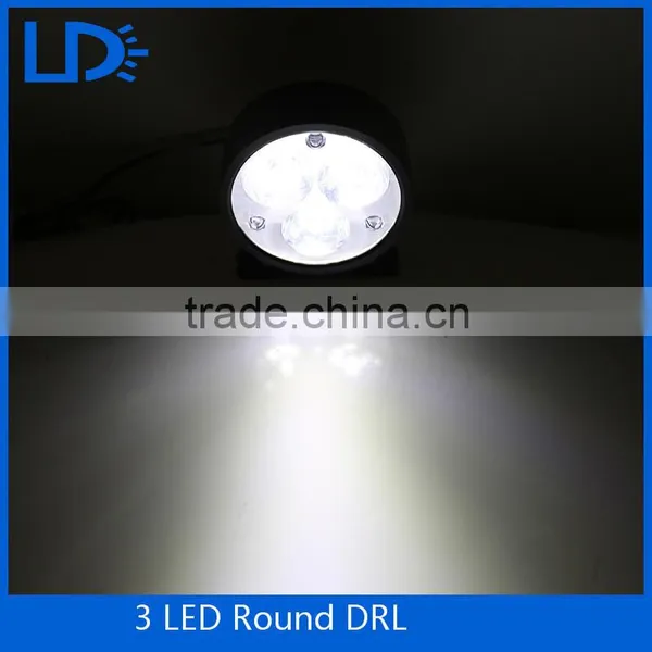 Motercycle DRL LED Truck Backup Lamp Waterproof Universal Car Round Reversing Light photo-5