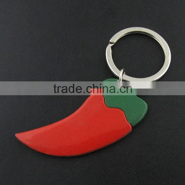 Bright Chili Pepper Keyring in Red or Green Chili photo-3