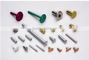 Semi-tubular Rivet, Custom Carbon Steel Semi-Tubular Rivet