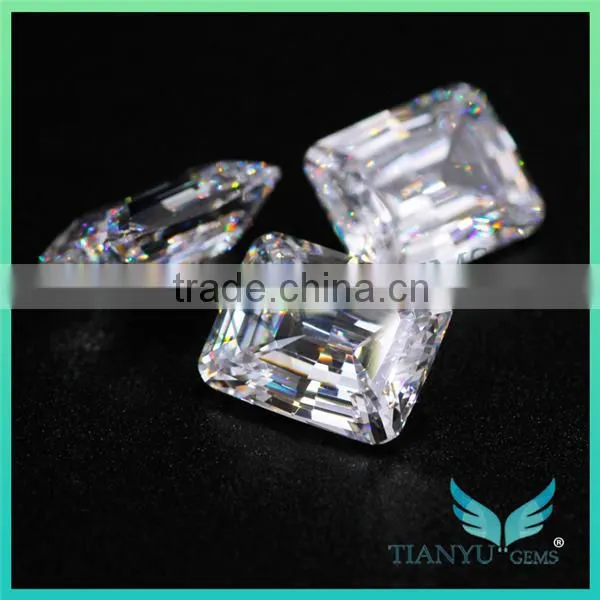 Wholesale Artificial Zircon Gems Stone White Pagode Cushion Cut Loose Cubic Zirconia Price photo-5