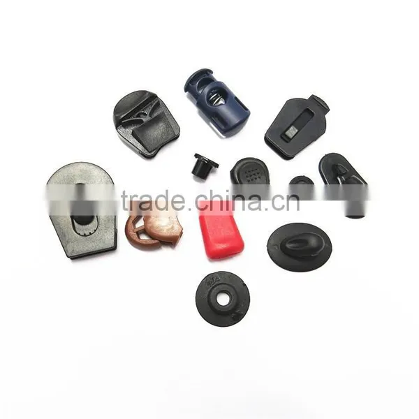 Hot Sale Black Cord Rope Lock Plastic Stopper photo-6