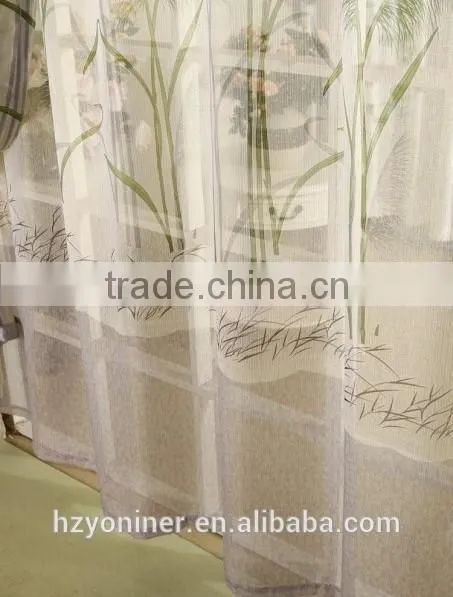 2015 Hot Sale Printed Designed No. 26 Window Curtains, Made- up Black Out Fabric in Home or Hotel photo-2