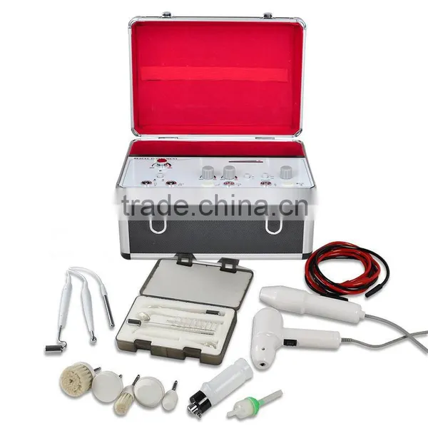 Women Multifunction Facial Beauty High Frequency Electrotherapy Galvanic Facial Machine Skin Care photo-4