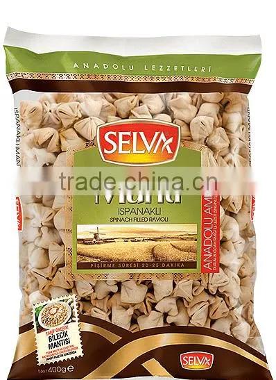Spinach Ravioli 0.40 kg Wheat Flour With Soy Protein