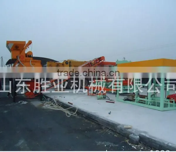 QT4-15 Best Selling Concrete Cement Brick Machine Prices, Automatic Fly Ash Cement Block Making Production Line photo-4