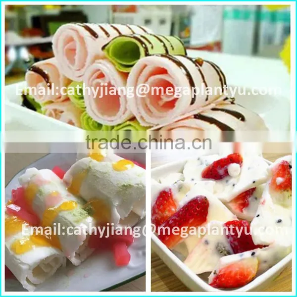 Square Pan Fried Ice Cream Machine Fried Ice Cream Machinery photo-4