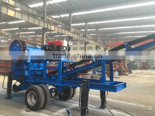 Price for Mobile Stone Crusher Plant Exported to Nigeria