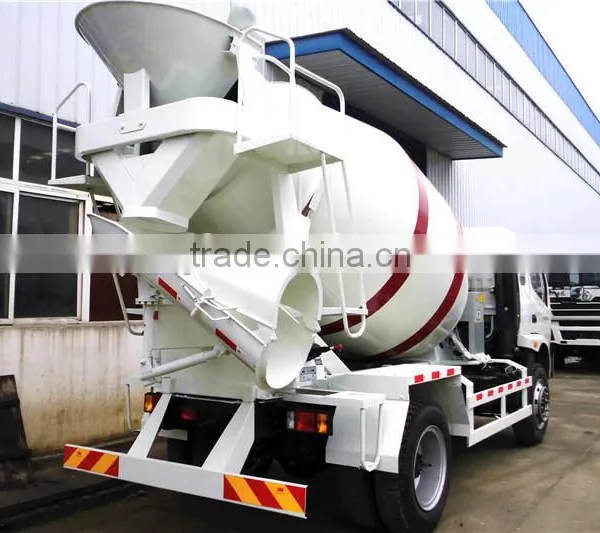 Facotry Hot Sale Forland 4x2 4 Cubic Meters Concrete Mixer Truck photo-3