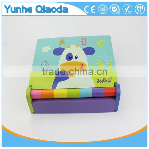 Early Learning Wooden Alphabet Teaching Magnetic Wooden Box