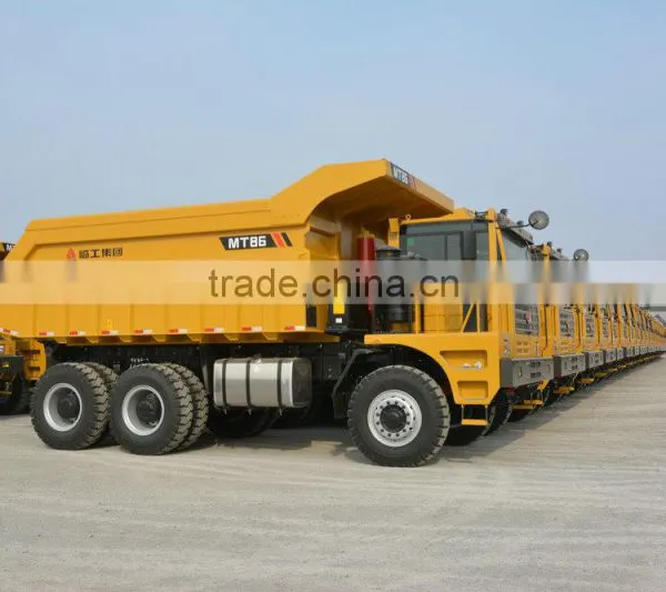 MT86 Mining Truck 80ton Dumping Truck Working in Stone Quarry off Road Dumping Truck photo-5