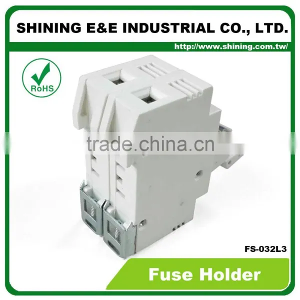 FS-032L3 Embedded Indicator 600V 32A 1 Pole RT18-32 Ceramic Fuse Holder photo-5