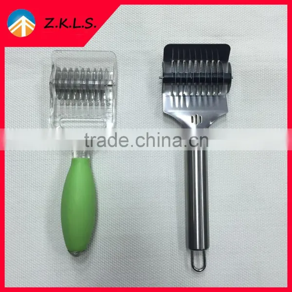 Stainless Kitchen Bacon Meat Vegetable Knife Cutter Item photo-6