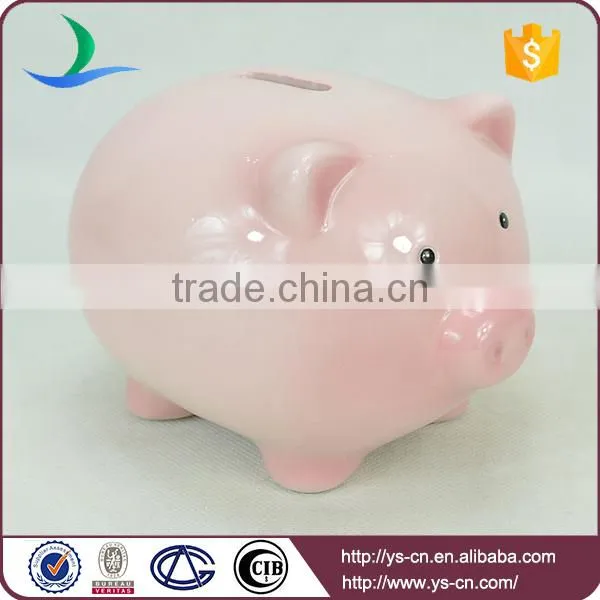 Pink Pig Sex Cartoon Toy Ceramic Coin Bank photo-3
