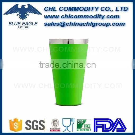 Hotsale Color Stainless Steel Double Wall BPA Free 16oz Beer Tumbler photo-4