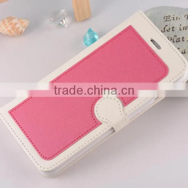 Hot Selling PU Leather Phone Case Wallet Phone Covers Flip Leather Holster for Iphone6 photo-4