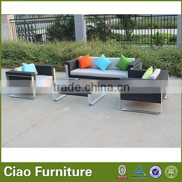 2015 Ciao Sofa Furniture Rattan Ding Dong Feng Hand Weaving Sofa photo-3