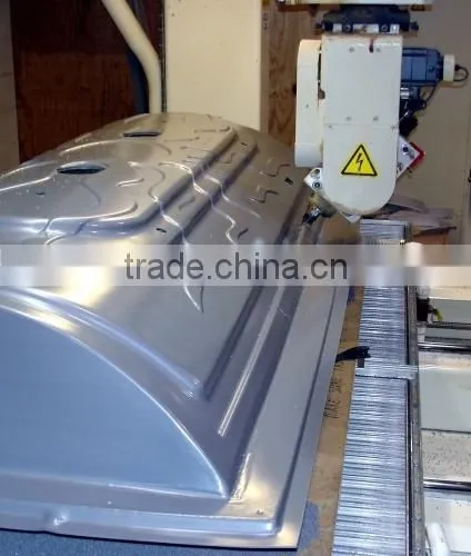 OEM Design Deep Draw Thermoformed ABS Automatic Equipment Shell photo-3