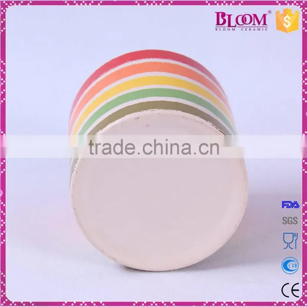 Ceramic Round Decoration Indoor Garden Flower Pot photo-3