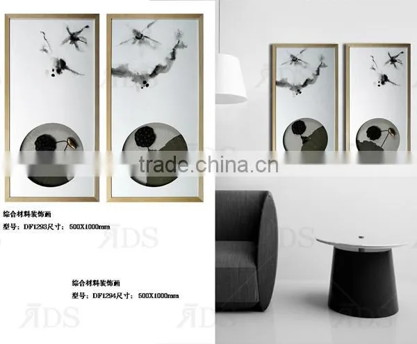 Frame Handmade Nature Wall Painting Designs for Home Decoration photo-5