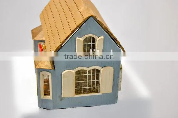Wood Cardboard Christmas House photo-4