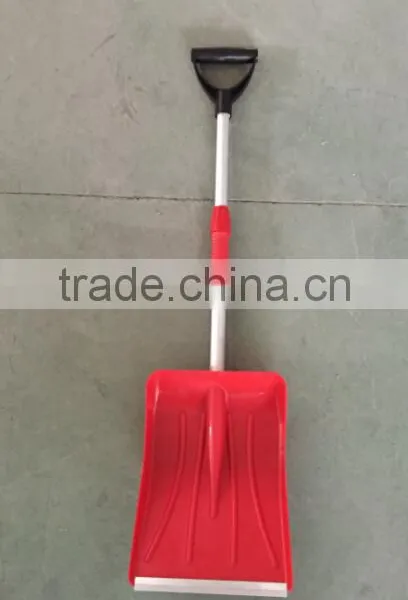 Telescopic Heavy Duty Plastic Snow Shovel With Aluminum Handle photo-4