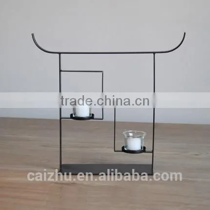 Wholesale Stainless Steel Metal Wire Candle Holder Rack photo-2