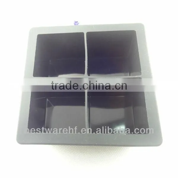 Silicone Ice Mold Silicone Ice Cube Moud Square Shape Ice Tray photo-2