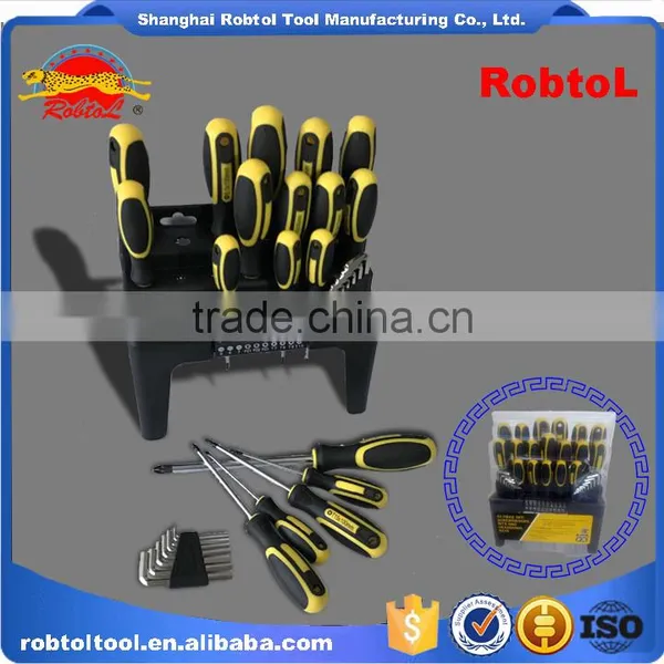 44 in 1 Interchangeable Screwdriver Set Plastic Rack Hex Key Precision Manual Repair Hardware Multi Purpose Tool Kit photo-2