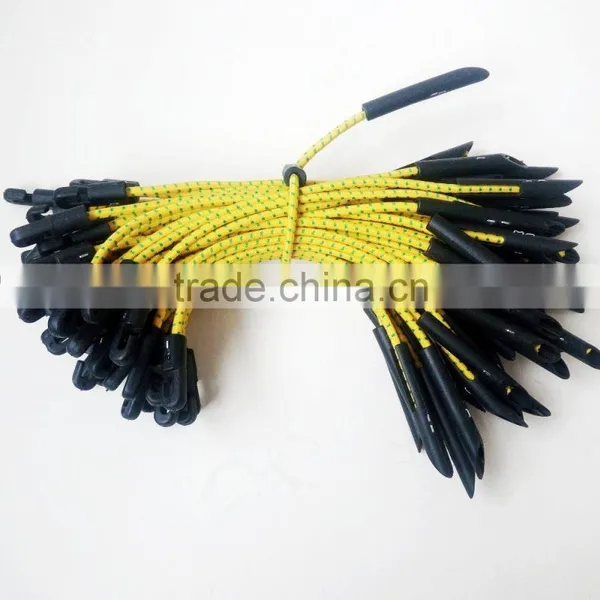 Latex Thread Elastic Bungee Toggle Ties for Scaffolding Sheeting