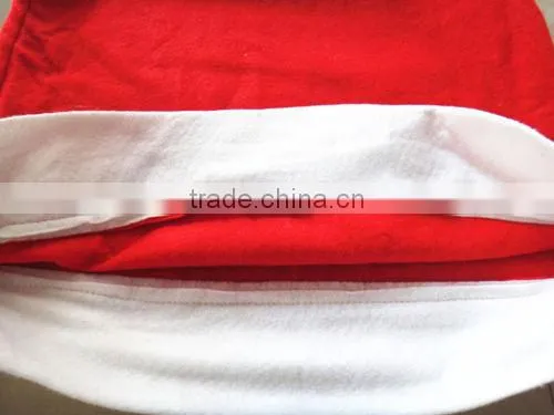 2016 New Product Cheap Christmas Santa Clause Red Hat Chair Back Cover Dinner Table Party Decor Gift photo-6