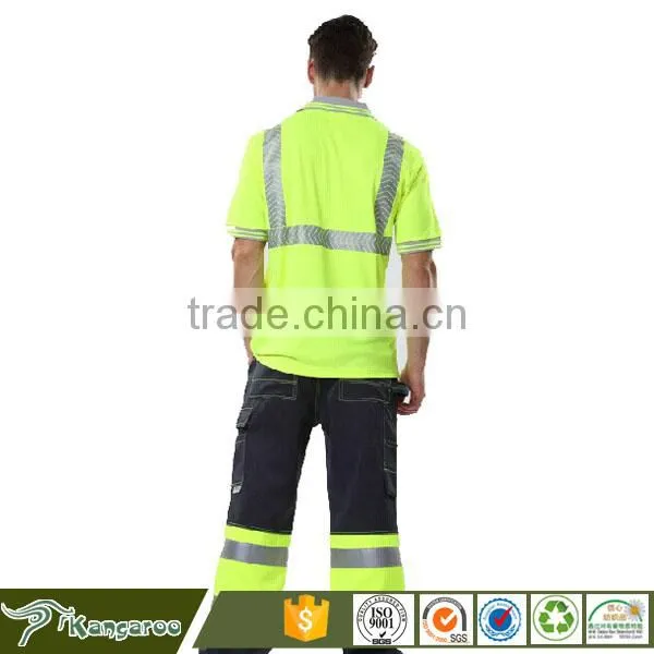 Insulation Reflective Strips Reflective Polo Shirt Clothes photo-5