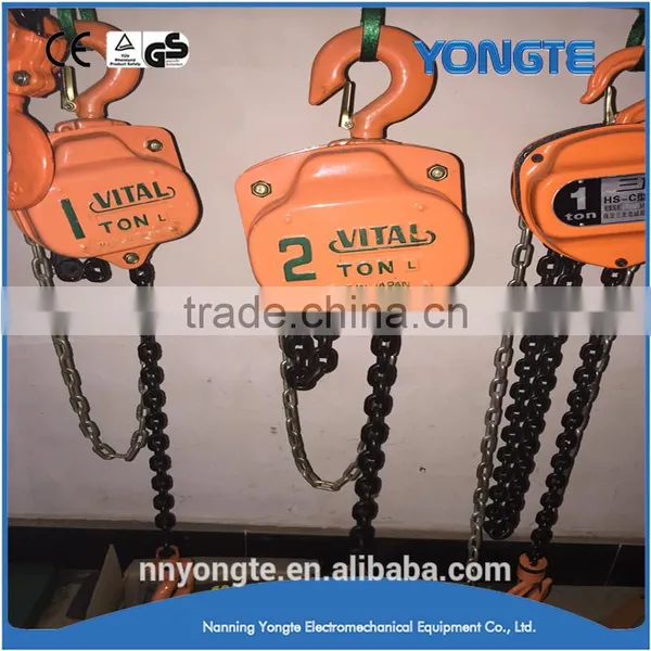 Fast Delivery and Safe Mini 0.5 Ton Vital Chain Hoist photo-6