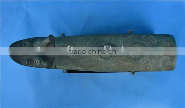Classical Chinese Bronze Wine Vessels/China Style Bronze Artwork/Bronze Decoration/Chinese Classical Bronze Sculpture photo-5