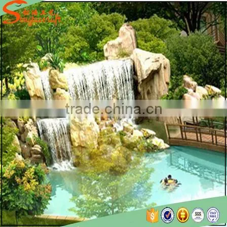 Latest Design Artificial Leroy Merlin Decorative Garden Stones Fountain for Sale photo-2