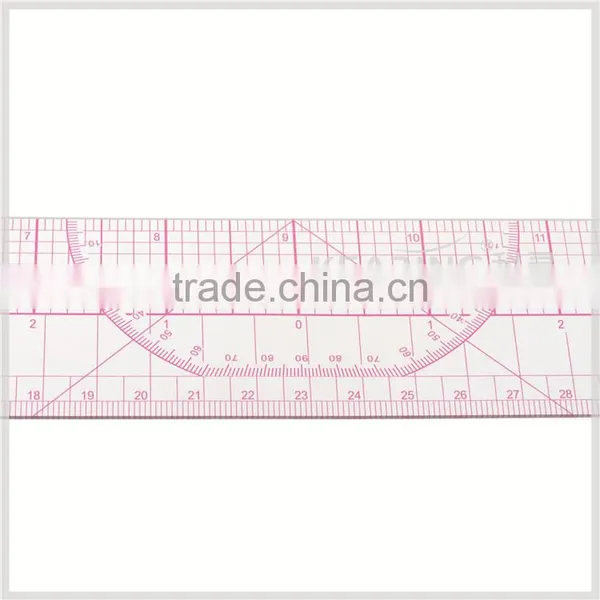 Kearing Chinese Manufacturer OEM 18'' & 45cm Plastic Pattern Grading Ruler # 8095 photo-4