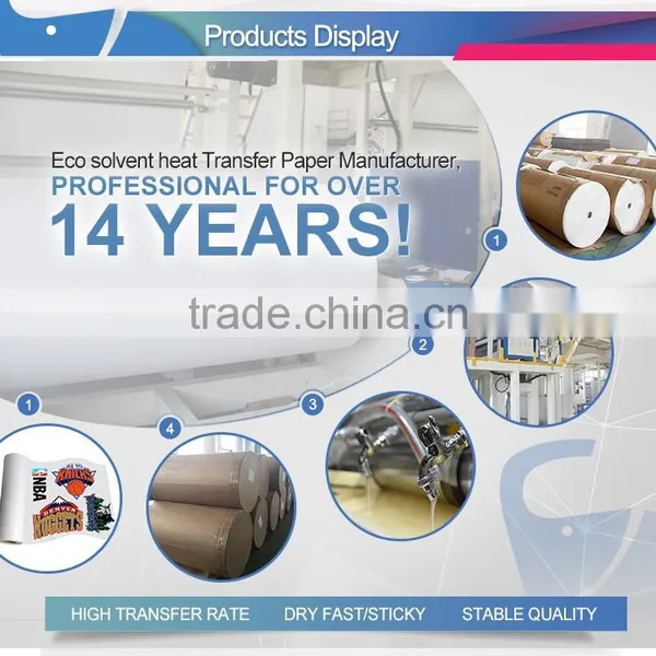 Heat Transfer Paper Rolls Textile Printing photo-3