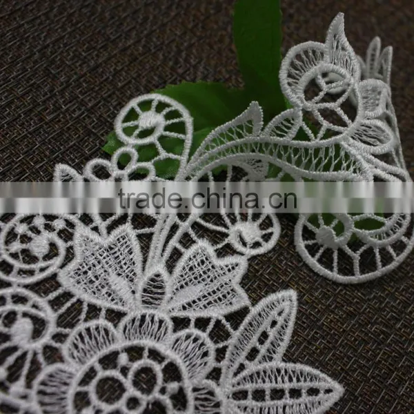 The Best Custom Lace Applique Embroidery Designs With Great Price photo-2