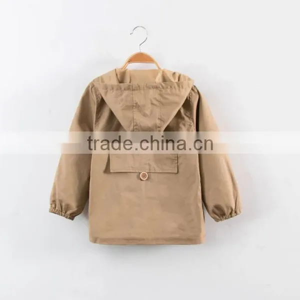 Zm40660b Boutique Outfits Kids Trench Coat Children Coats and Jackets photo-5