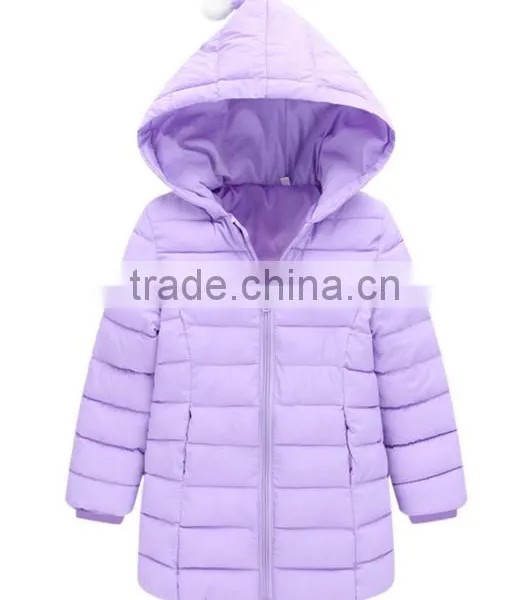 Original Girl WinterJacket/Custom Kids Long Down & Parkas Casual Cotton Padded Coat photo-3