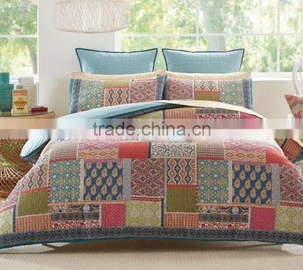 A Distinctive Mix of Colour and Pattern Quilt Cover photo-5