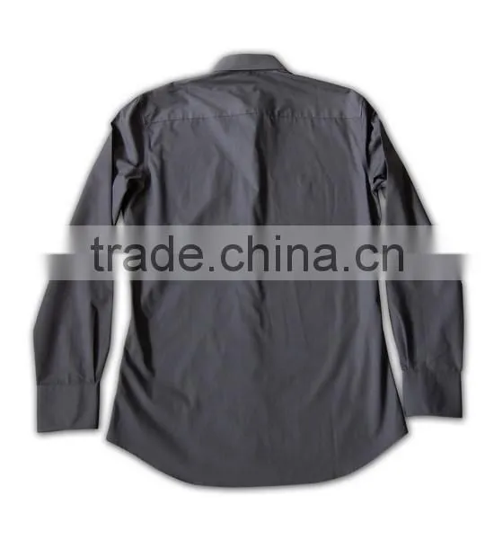 2015 Hot Sell Wholesale Men's Custom Blank Organic Cotton Shirts photo-5
