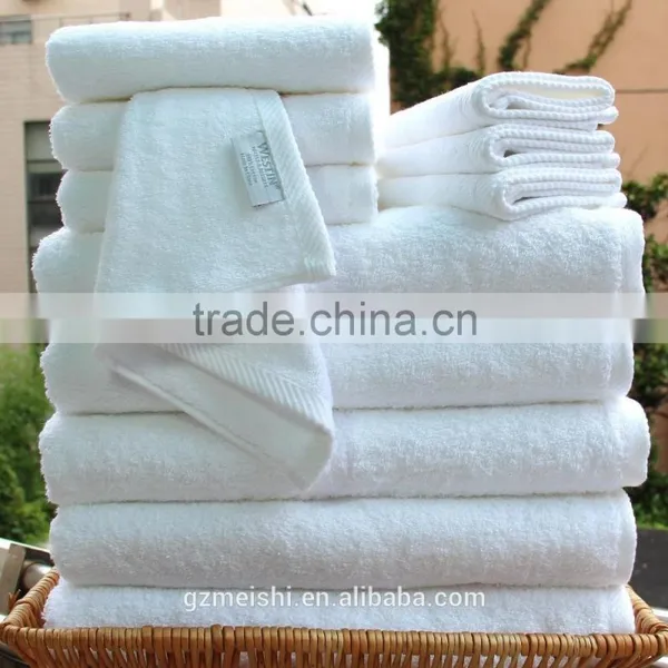 Luxury Custom Terry White 5 Star Hotel Cotton Shower Towel With Monogrammed Logo photo-4