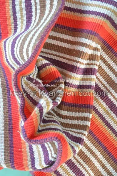 Classical Sofa Car Cover Fabric Cheap Upholstery Woven Cotton 960gsm