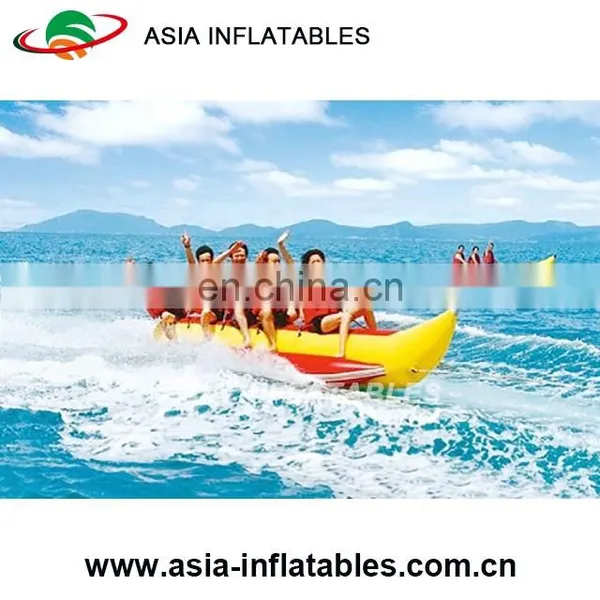 Different Color Inflatable Sport Banana Boat For 8 Persons photo-2