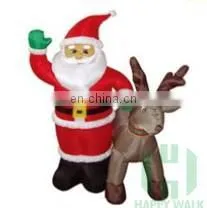 2017 Christmas Inflatable Decoration , Inflatable Christmas Santa Decoration,inflatable Christmas Deer photo-2