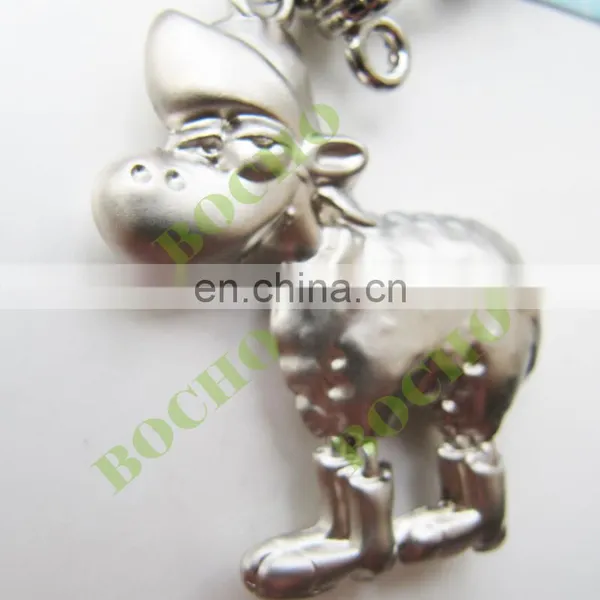 3D Animal Metal Key Ring Good Quality photo-2