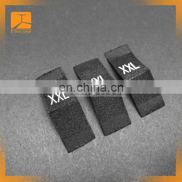 High Density! Custom Hem Woven Label,size Label for Clothing,woven Label Neck Tag photo-6